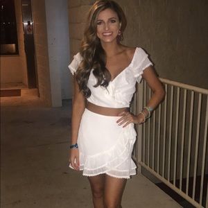 Tobi white two piece set